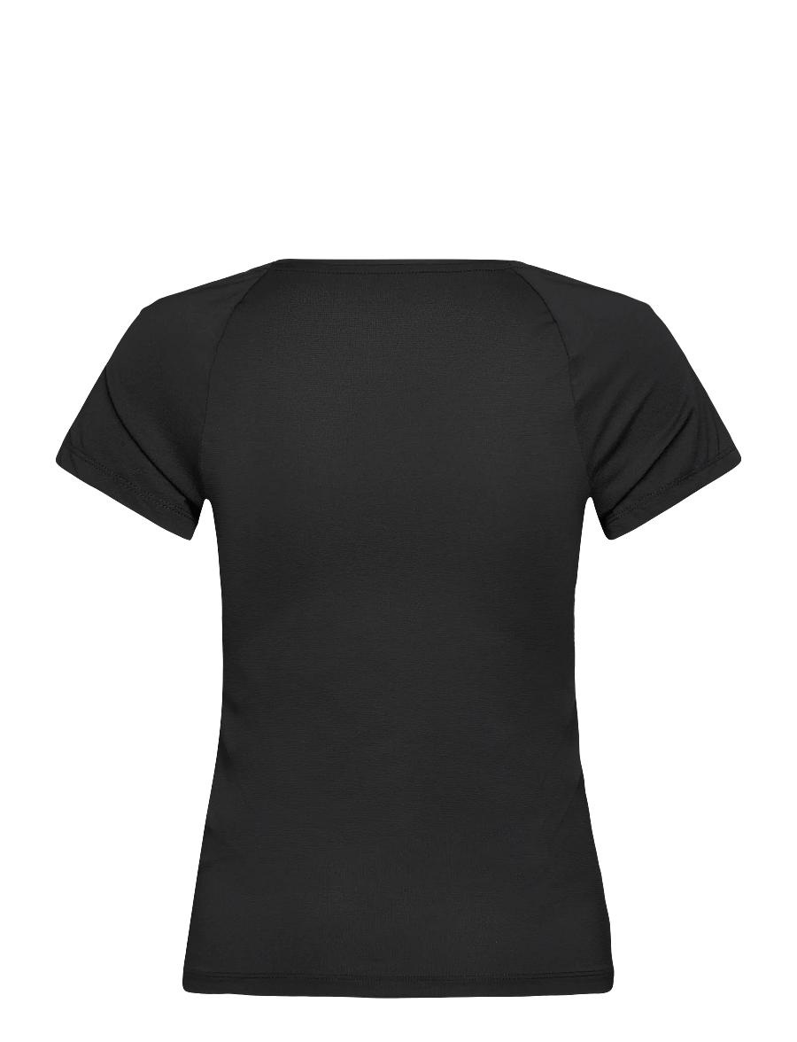 Björn Borg - ACE V-NECK T-SHIRT - t-särgid - black beauty - 1