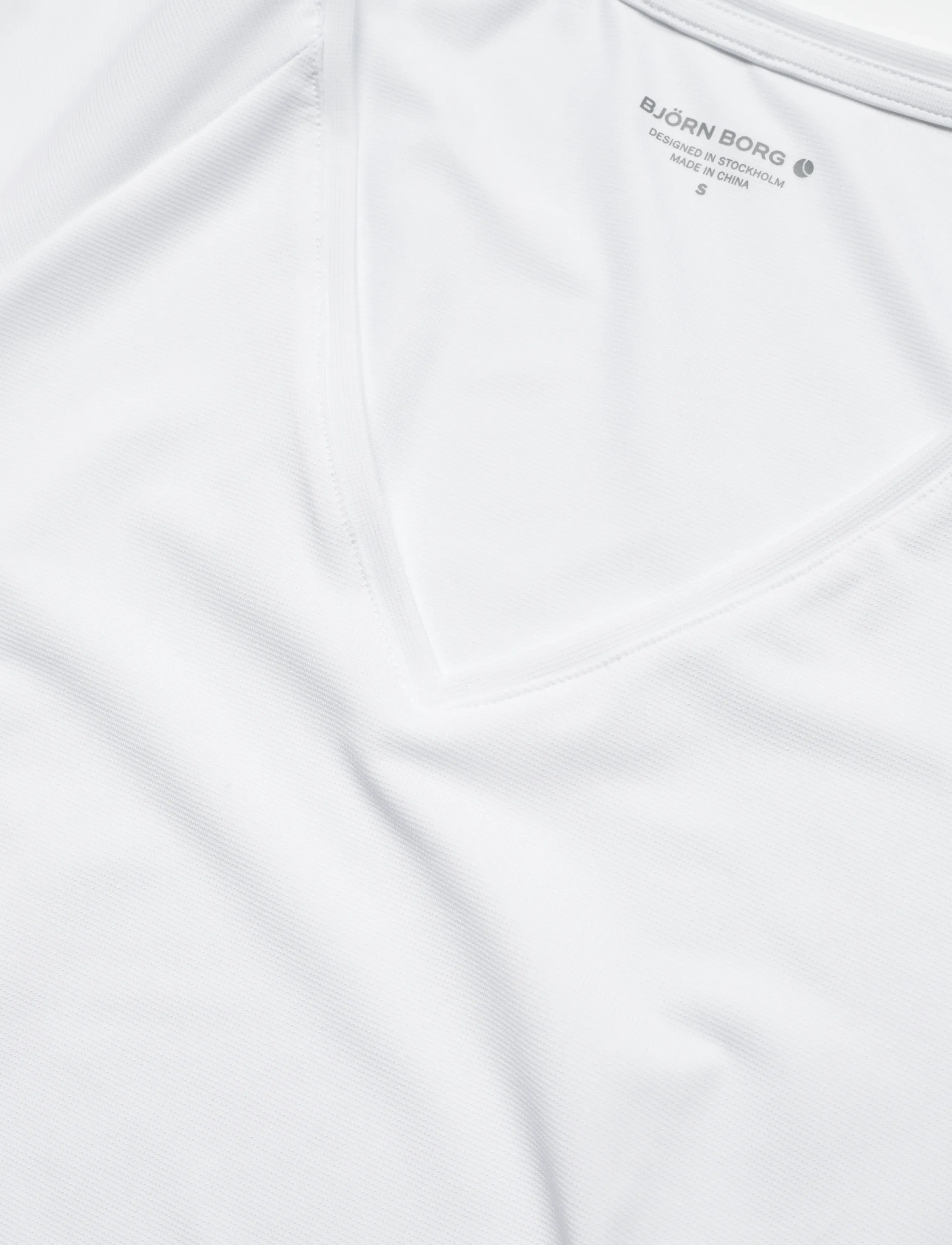 Björn Borg - ACE V-NECK T-SHIRT - t-shirts - brilliant white - 2