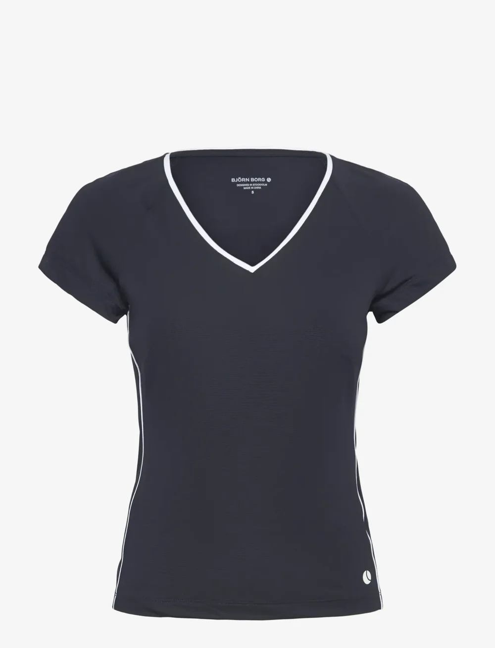 Björn Borg - ACE V-NECK T-SHIRT - t-shirts - night sky - 0