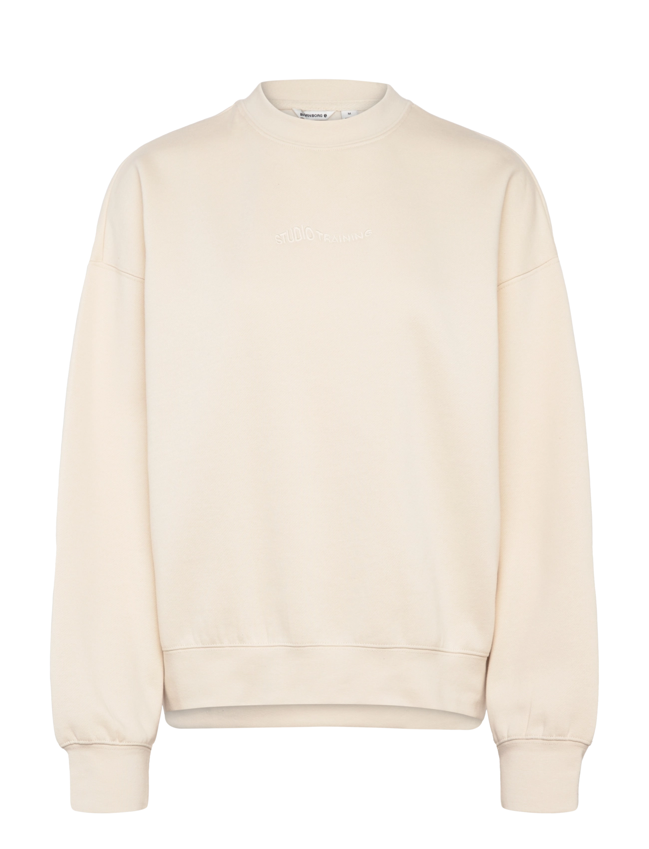 BJÖRN BORG Studio Oversized Sweatshirt Beige - S - Damen