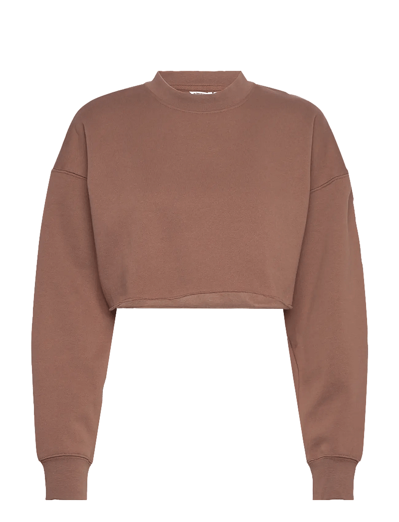 Björn Borg - STUDIO OVERSIZED CROPPED SWEATSHIRT - oberteile - acorn - 0