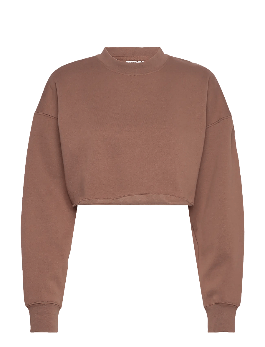 Björn Borg - STUDIO OVERSIZED CROPPED SWEATSHIRT - sweatshirts - acorn - 0