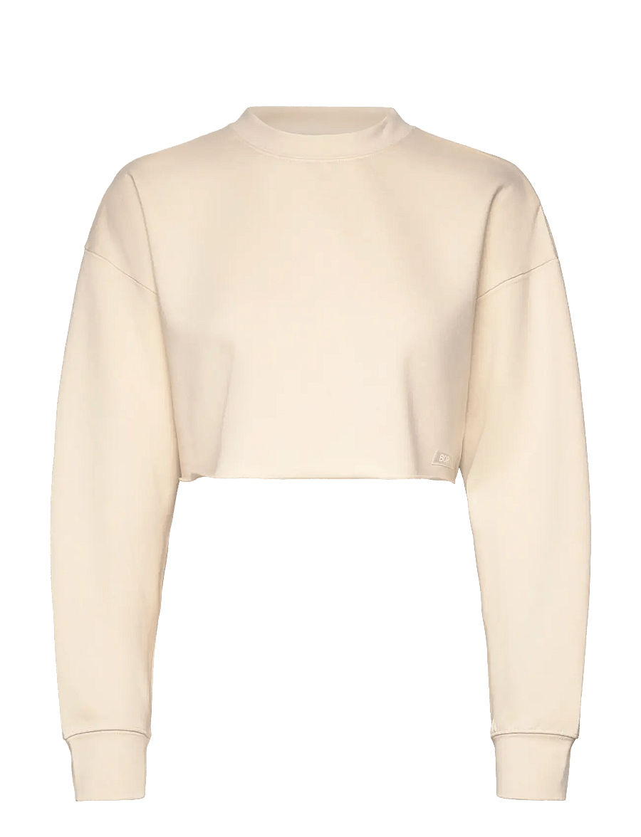 Björn Borg - STUDIO OVERSIZED CROPPED SWEATSHIRT - Överdelar - birch - 0