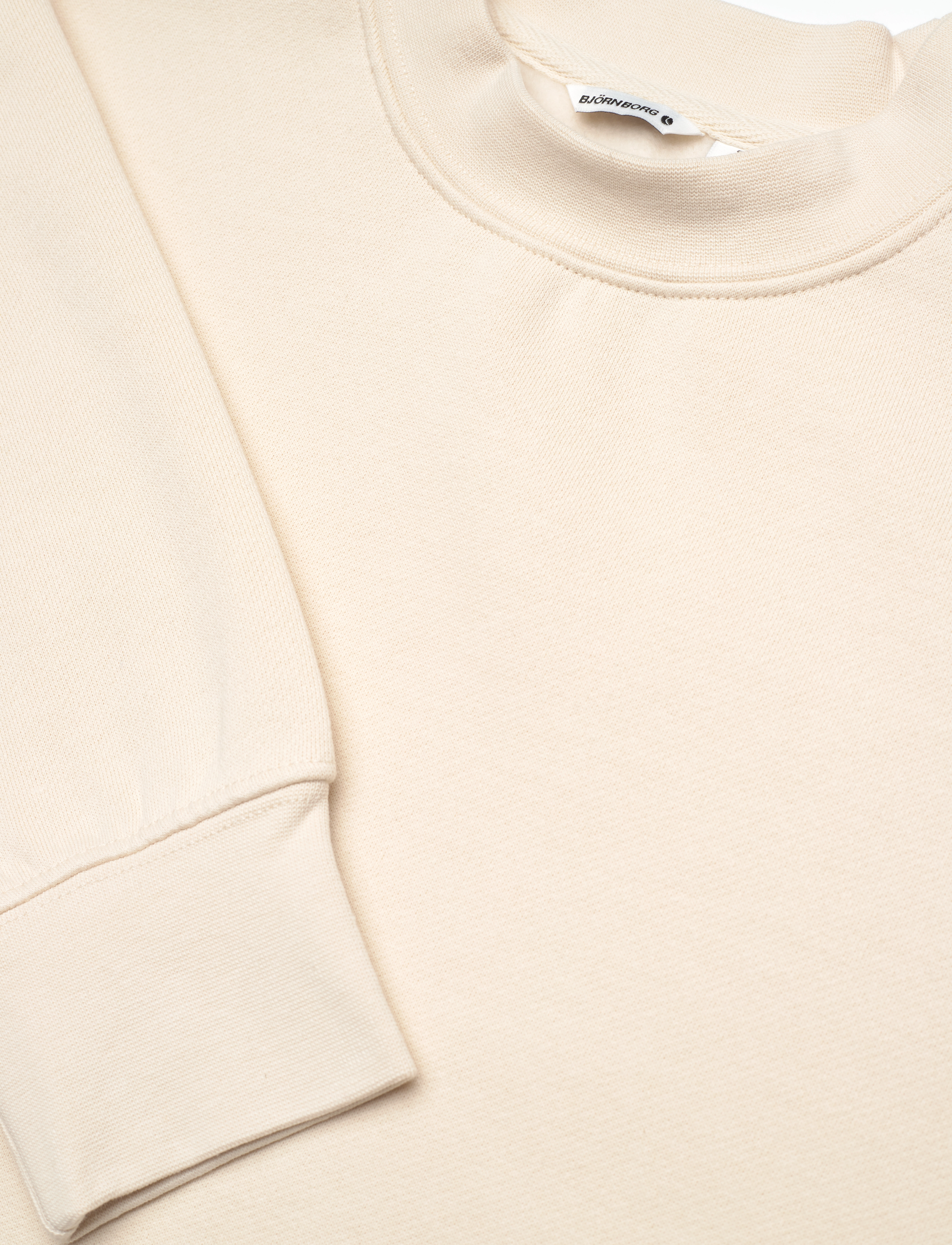 Björn Borg - STUDIO OVERSIZED CROPPED SWEATSHIRT - Överdelar - birch - 2