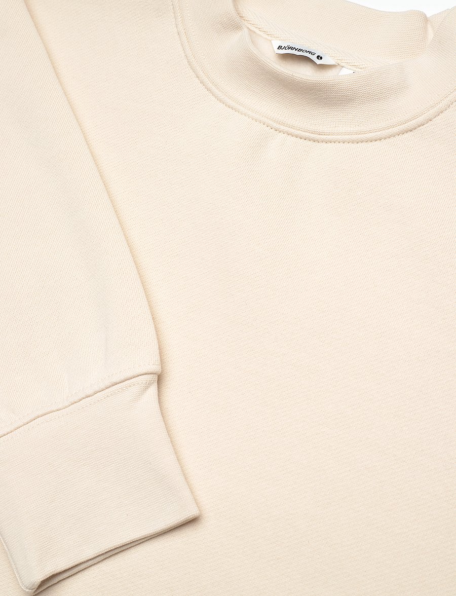 Björn Borg - STUDIO OVERSIZED CROPPED SWEATSHIRT - Överdelar - birch - 2