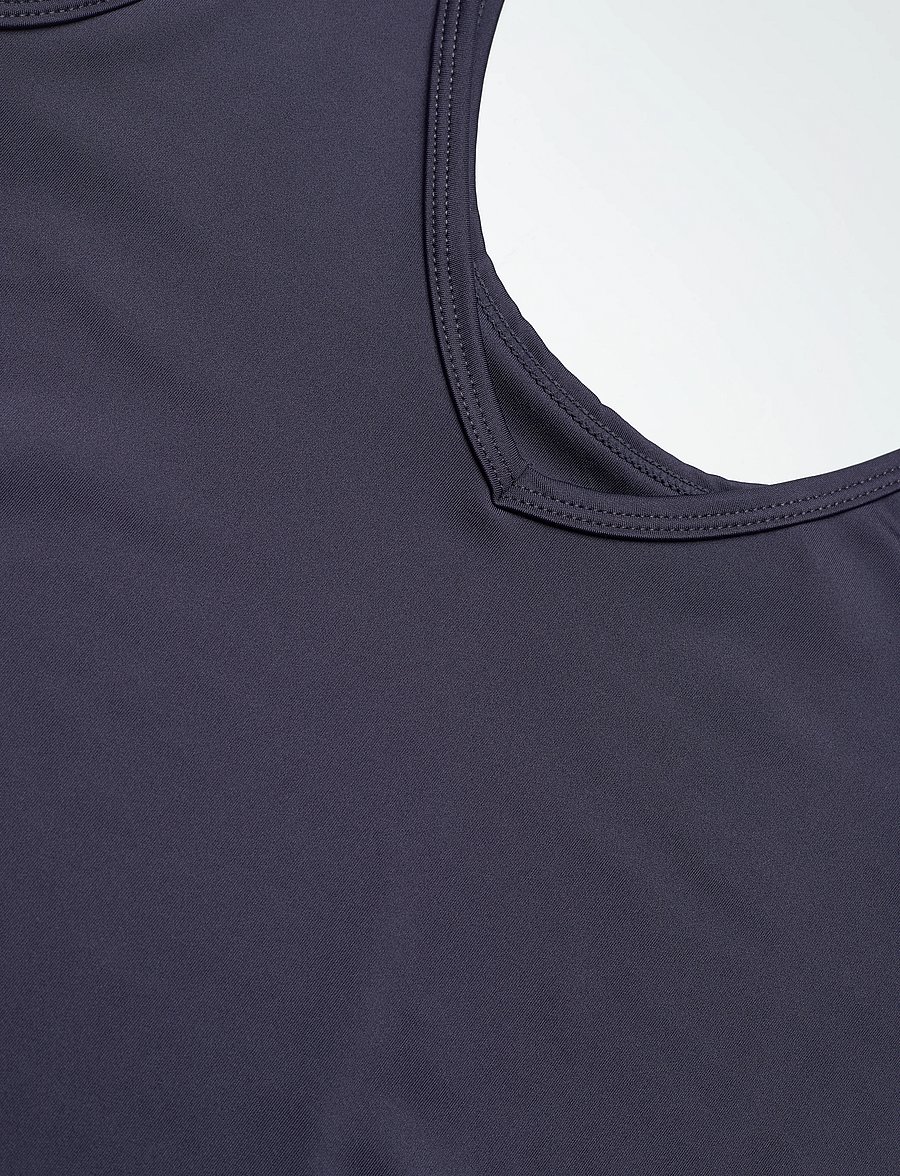 Björn Borg - ACE DEEP V NECK TANK TOP - linnen - odyssey gray - 2
