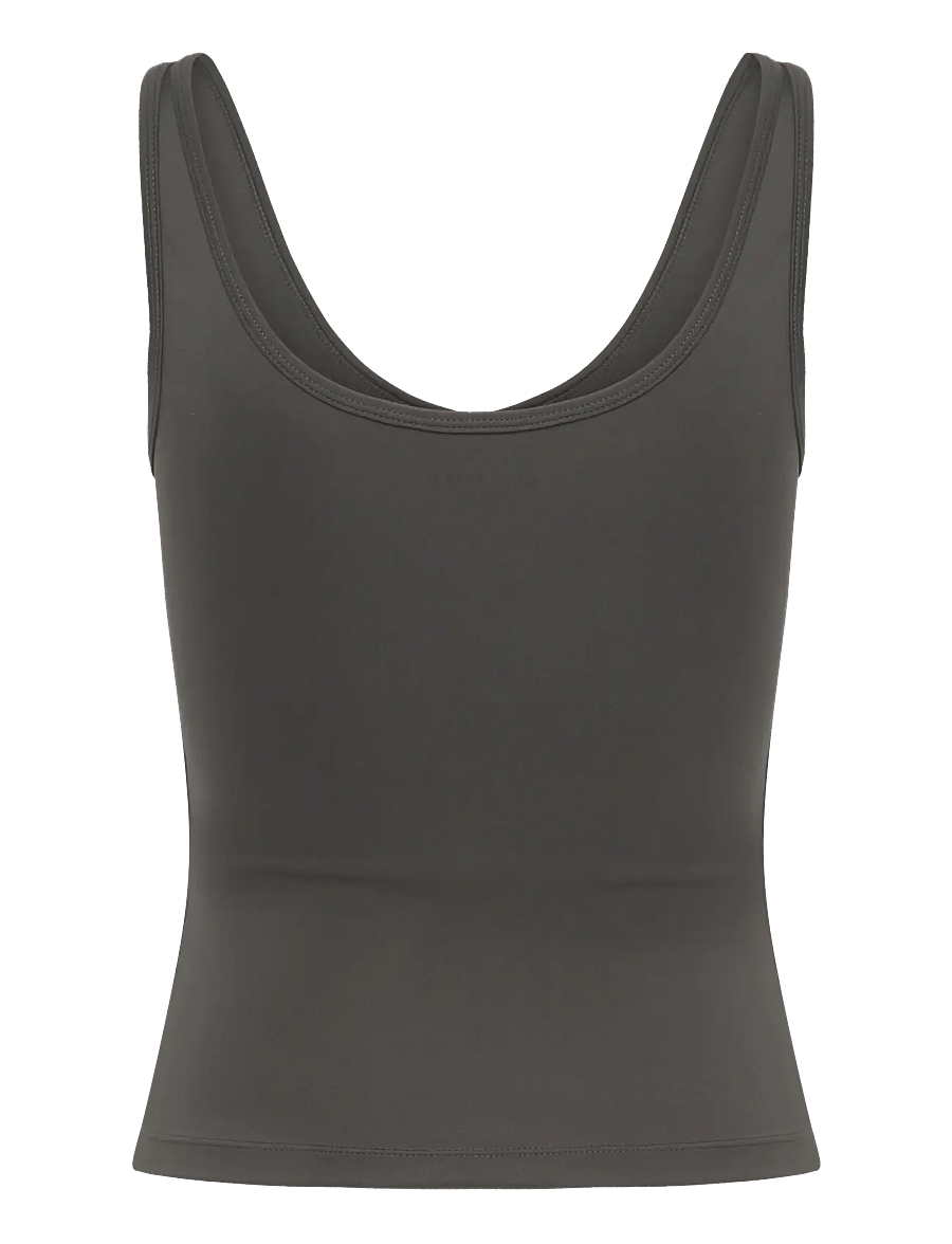 Björn Borg - ACE DEEP V NECK TANK TOP - treenitopit - peat - 1