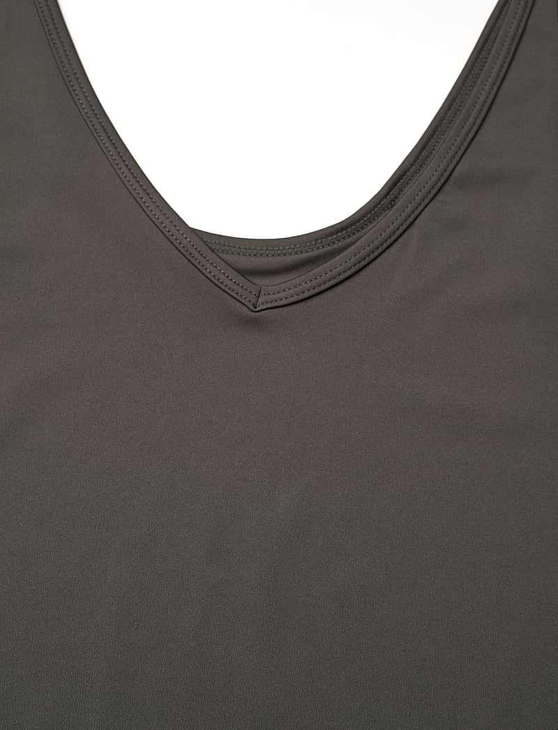 Björn Borg - ACE DEEP V NECK TANK TOP - linnen - peat - 2