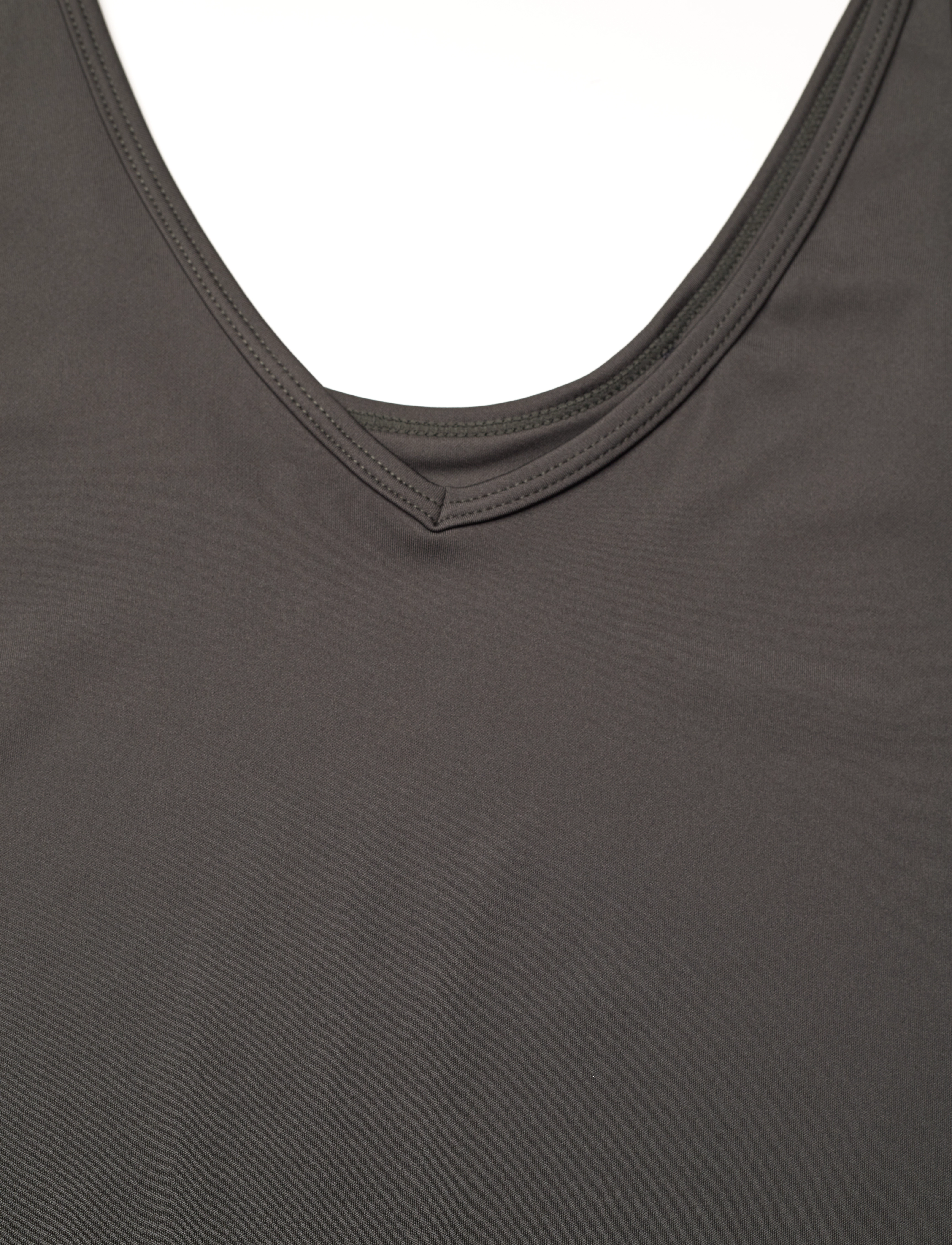 Björn Borg - ACE DEEP V NECK TANK TOP - treenitopit - peat - 2