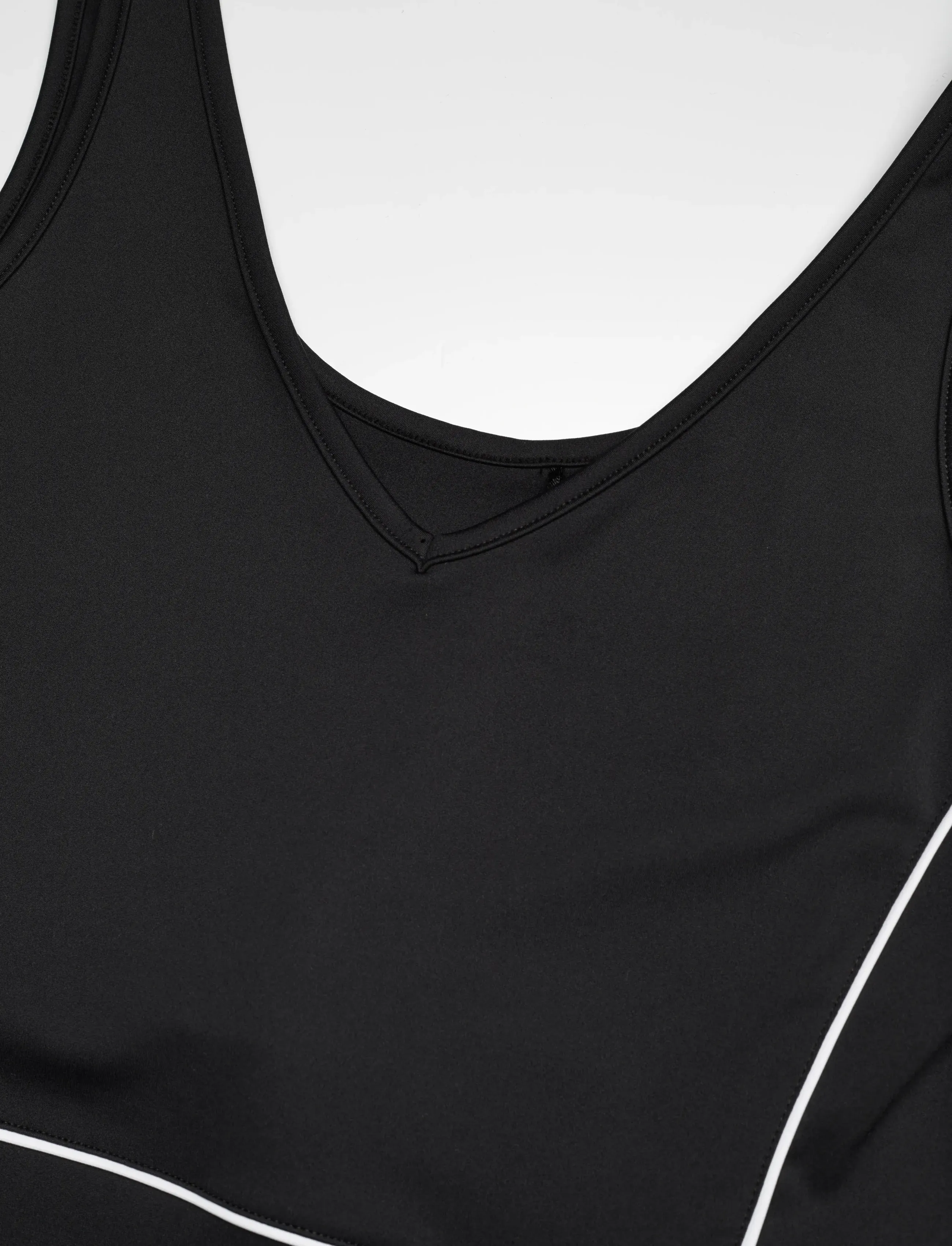 Björn Borg - ACE V DRESS - kleider & röcke - black beauty - 2