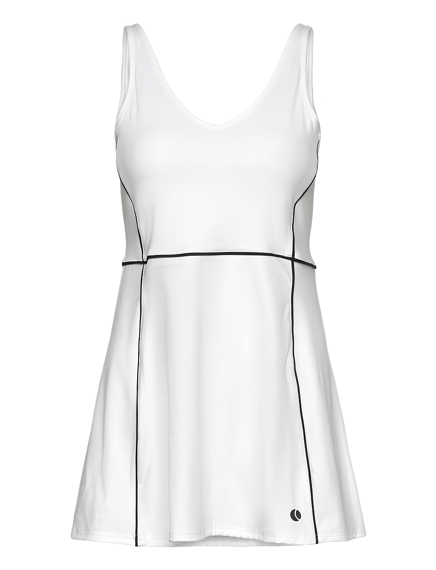 Björn Borg - ACE V DRESS - kleider & röcke - brilliant white - 0