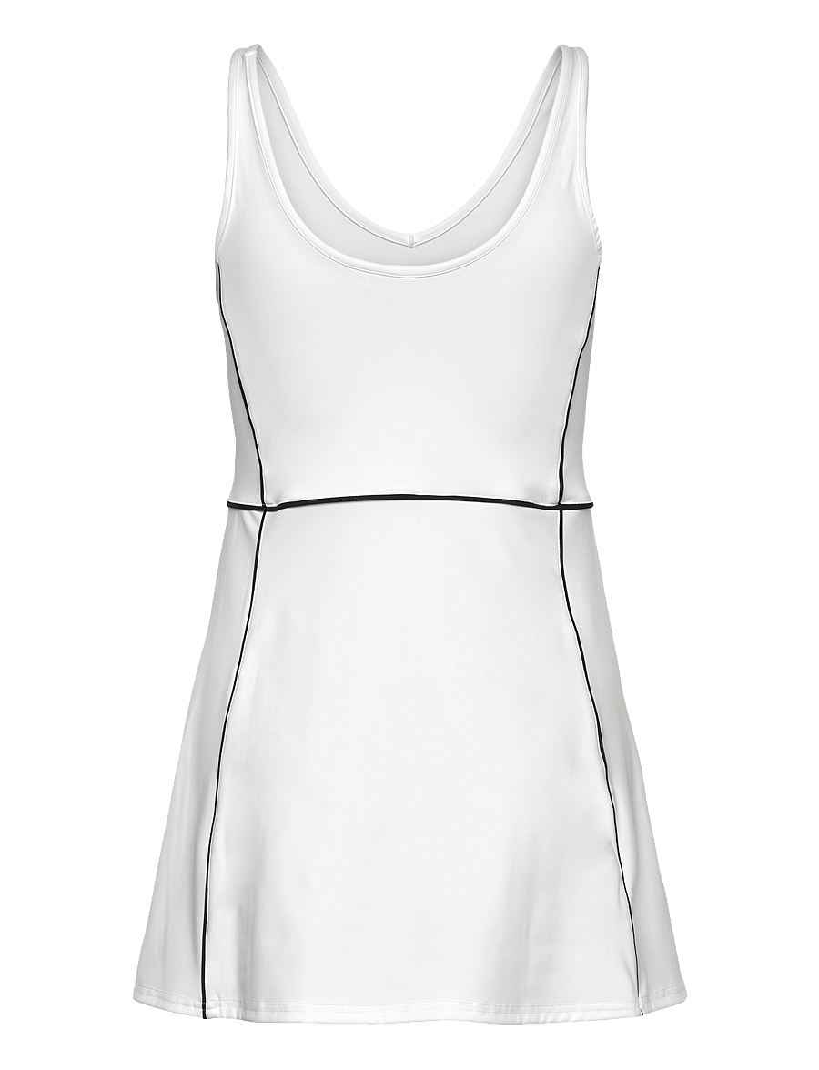 Björn Borg - ACE V DRESS - kleider & röcke - brilliant white - 1