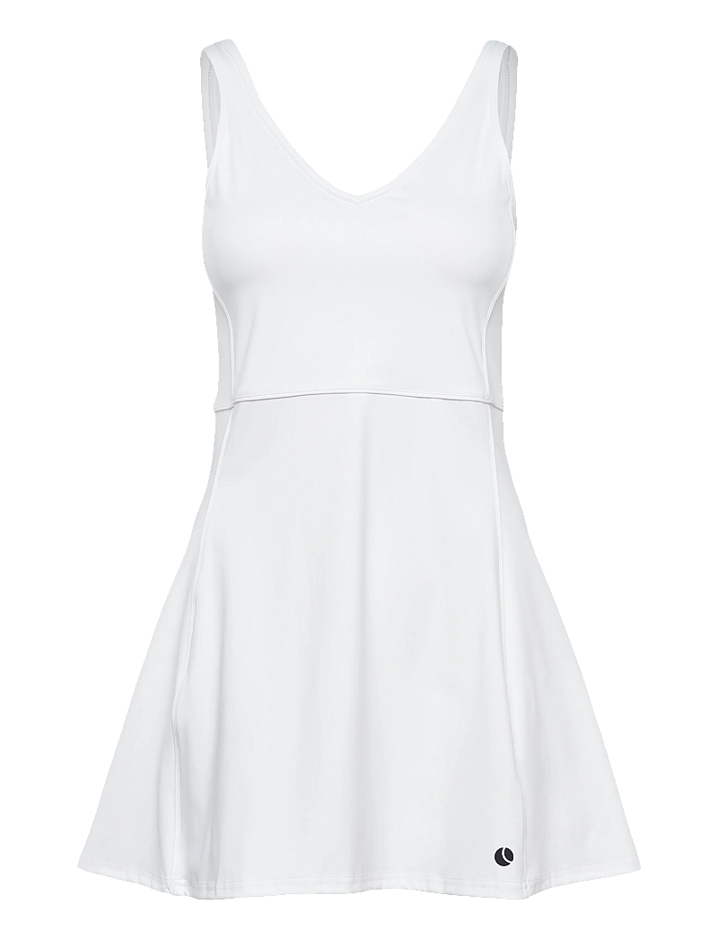 Björn Borg - ACE V DRESS - kleider & röcke - brilliant white - 0