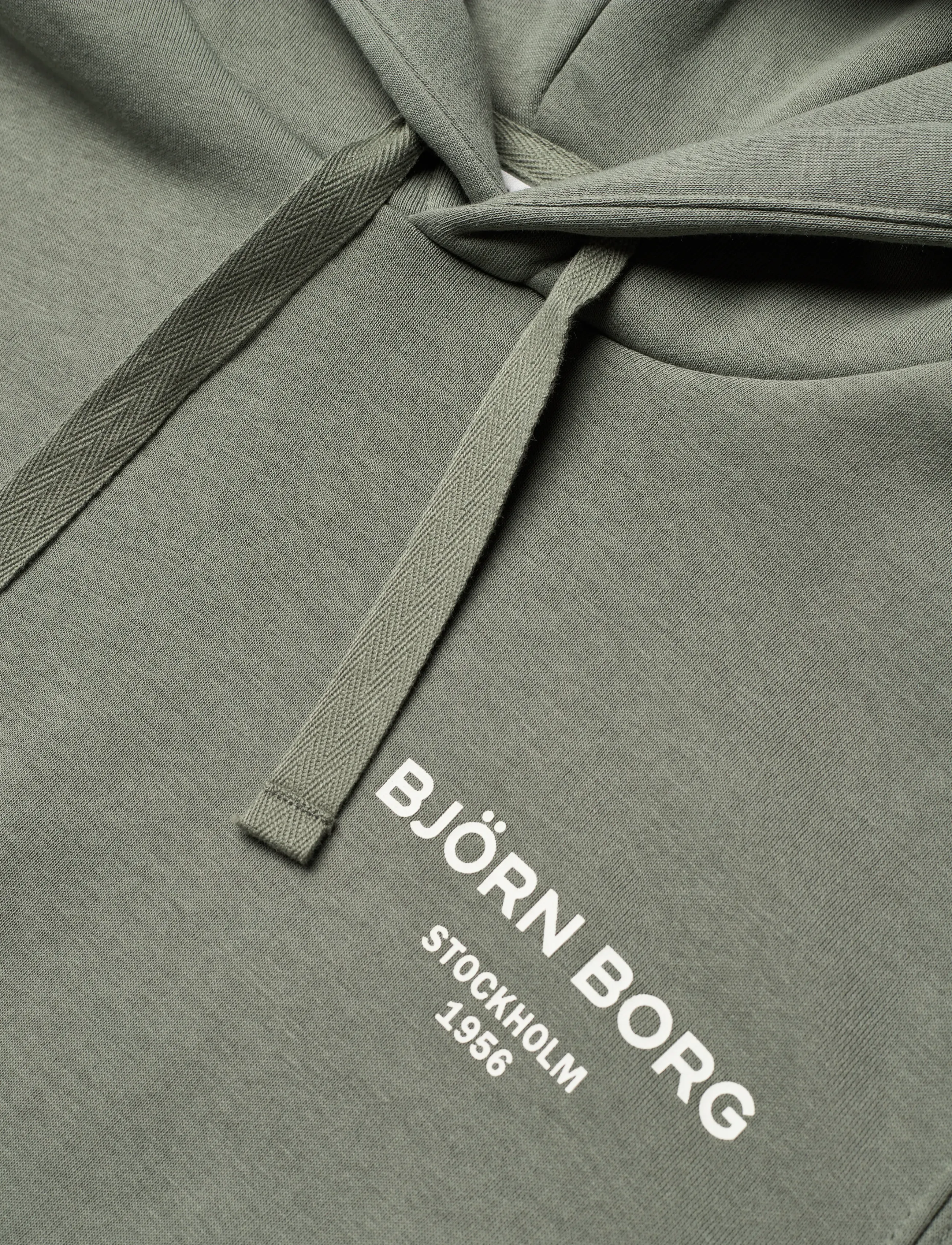 Björn Borg - BORG ESSENTIAL 1 HOODIE - tops - agave green - 2