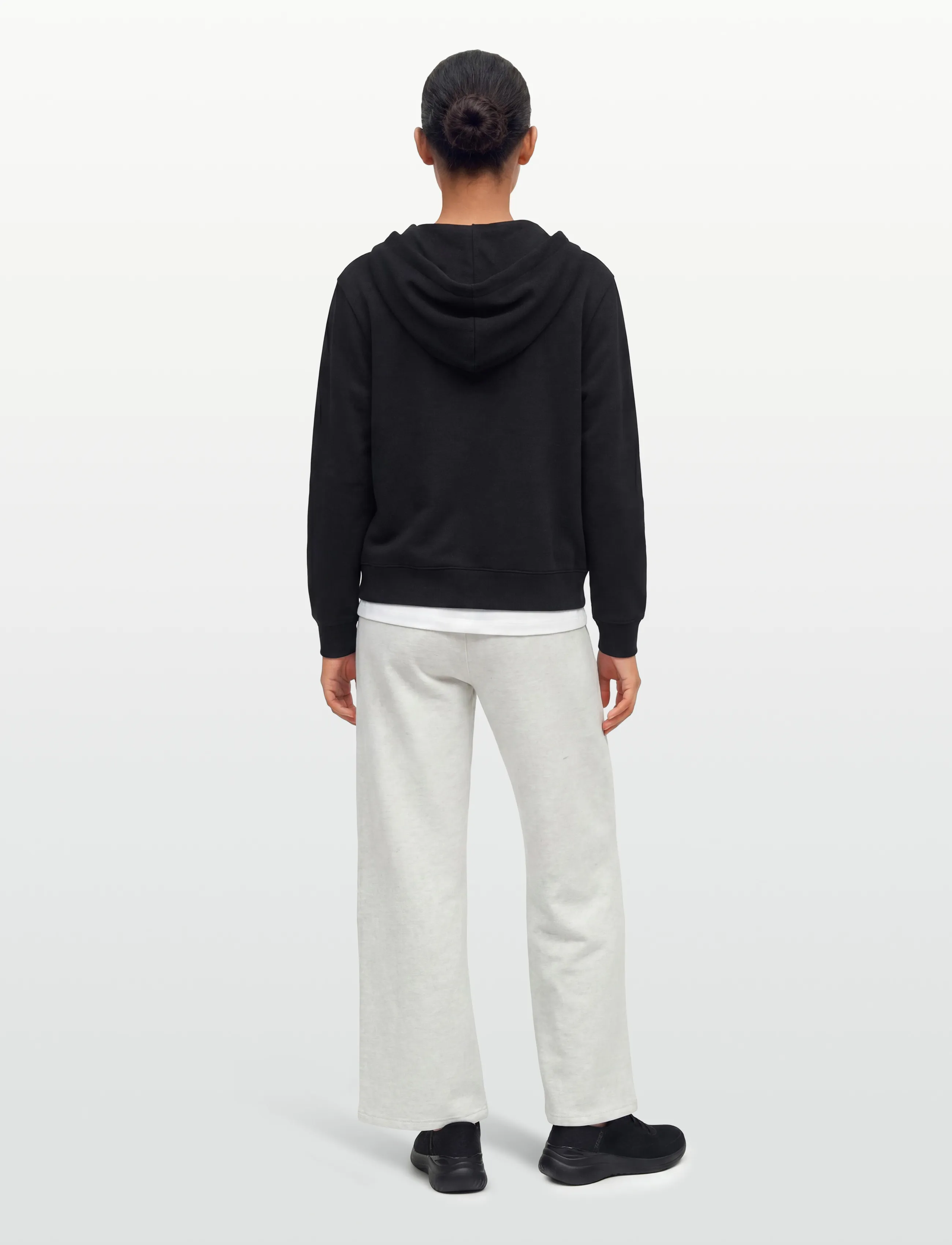Björn Borg - BORG ESSENTIAL 1 HOODIE - kapuzenpullover - black beauty - 4