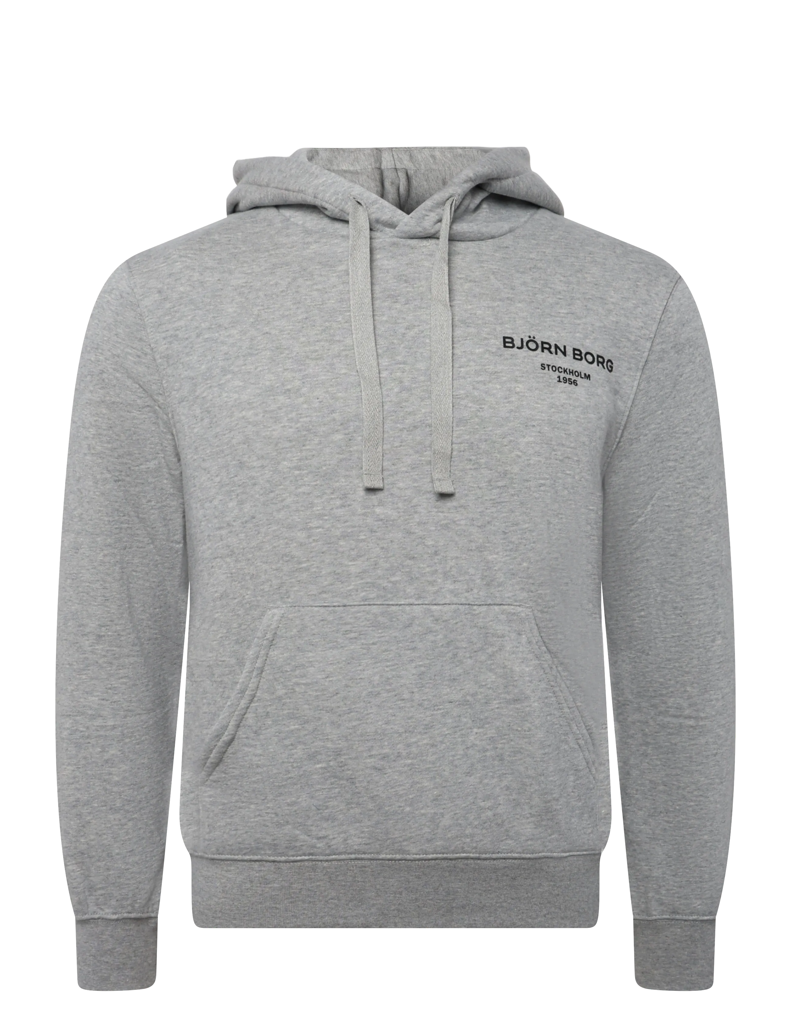 Björn Borg BORG ESSENTIAL 1 HOODIE - Sweatshirts & Kapuzenpullover - LIGHT GREY MELANGE / grey