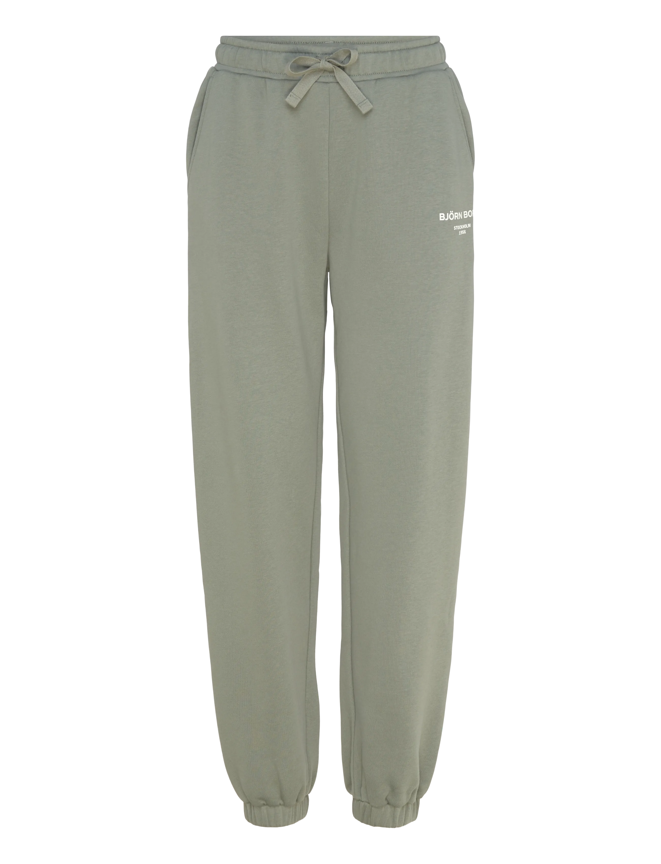 Björn Borg BORG ESSENTIAL 1 SWEATPANTS - Underdele - AGAVE GREEN / khaki/green