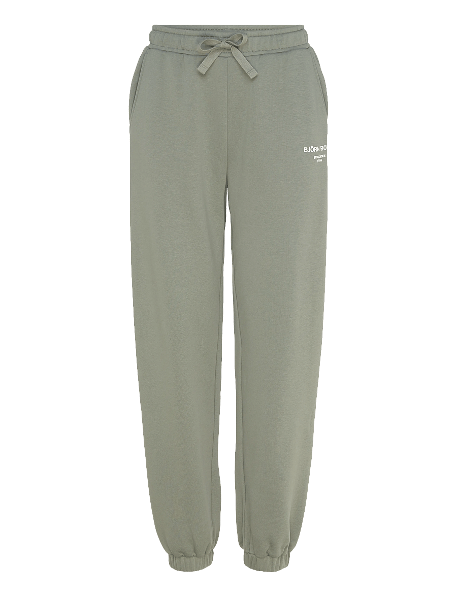 Björn Borg - BORG ESSENTIAL 1 SWEATPANTS - trennipüksid - agave green - 0