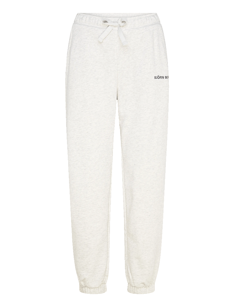 Björn Borg - BORG ESSENTIAL 4 SWEATPANTS - trainingshosen - ultra light grey melange - 0