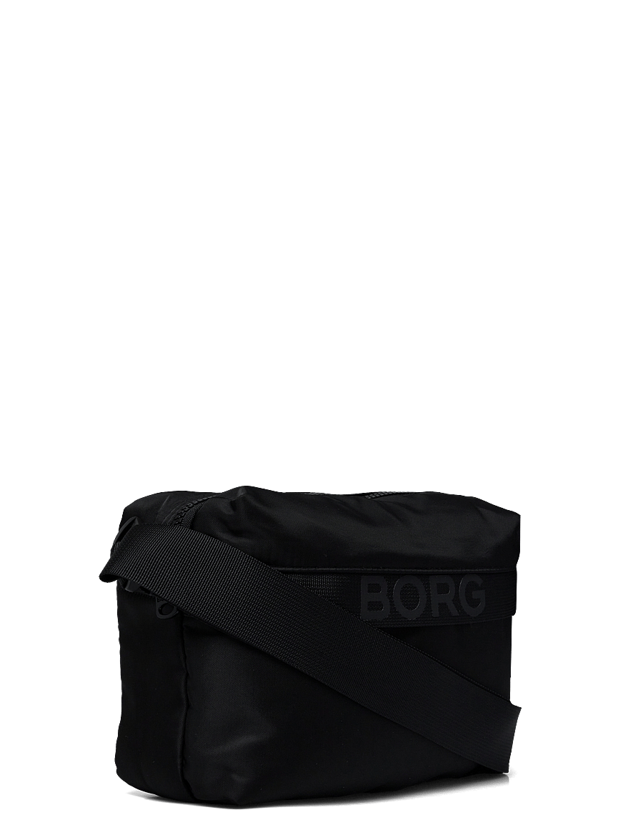 Björn Borg - BORG CLASSIC CROSSOVER BAG - crossbody- & magväskor - black beauty - 2
