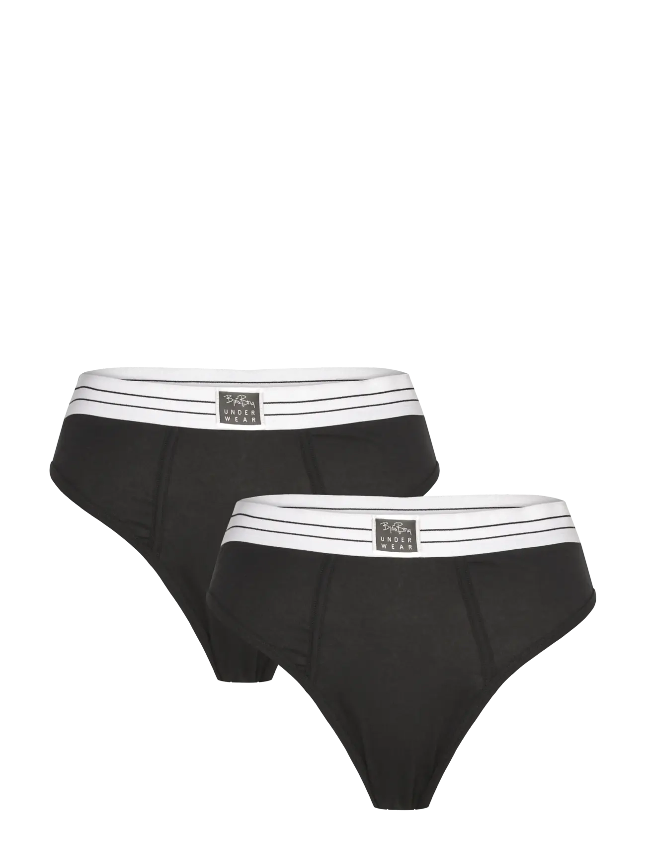 Björn Borg ORIGINAL HIGHWAIST BRIEF 2p - Kampagne - MULTIPACK 1 / black