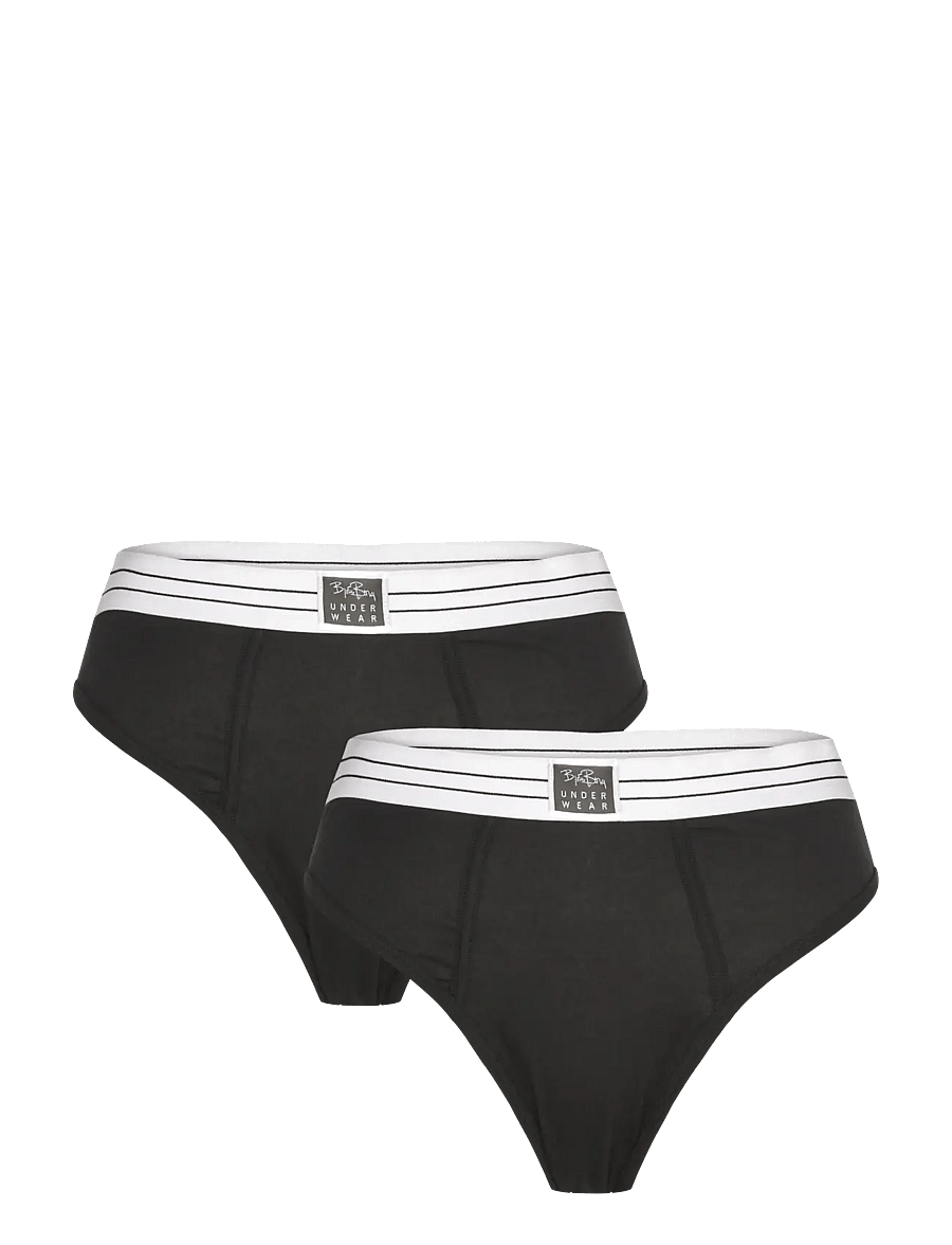 Björn Borg - ORIGINAL HIGHWAIST BRIEF 2p - unterwäsche & socken - multipack 1 - 0