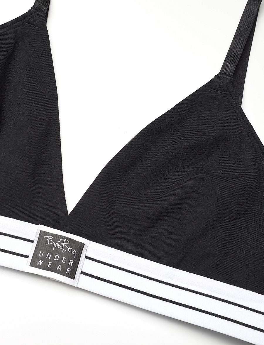 Björn Borg - ORIGINAL TRIANGLE BRA 1p - sport-bhs - black beauty - 3