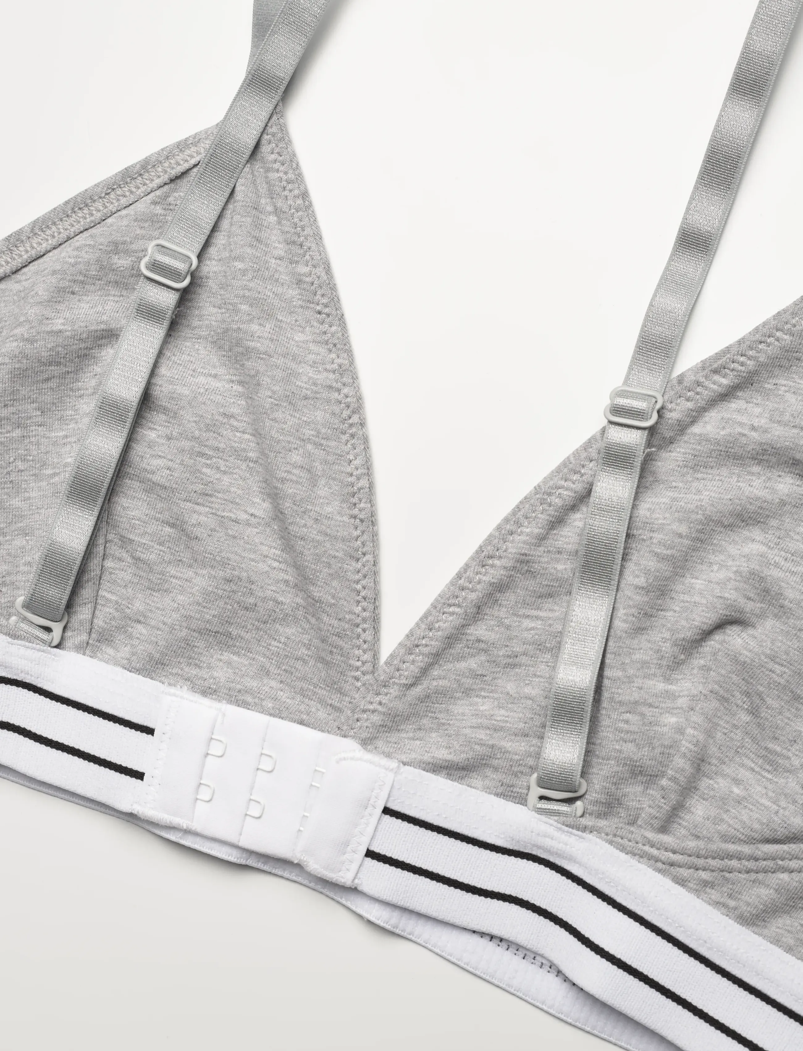 Björn Borg - ORIGINAL TRIANGLE BRA 1p - sport bh:ar - light grey melange - 4