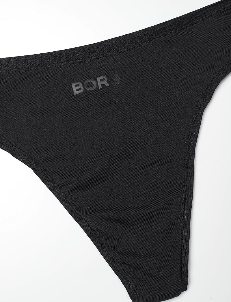 Björn Borg - SOFT TOUCH THONG 1p - aluspesu - black beauty - 2