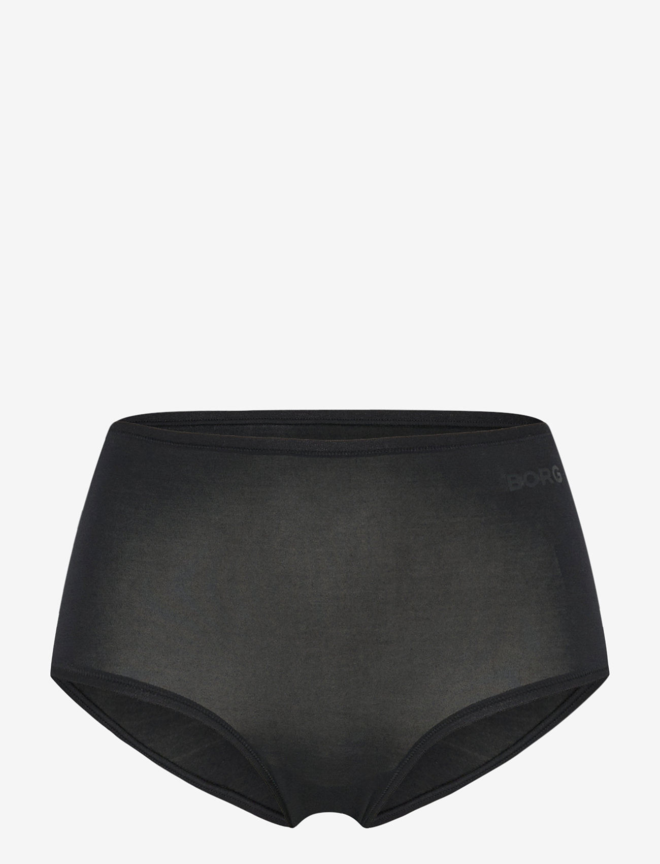 Björn Borg - SOFT TOUCH HIGHWAIST BRIEF 1p - undertøj - black beauty - 0