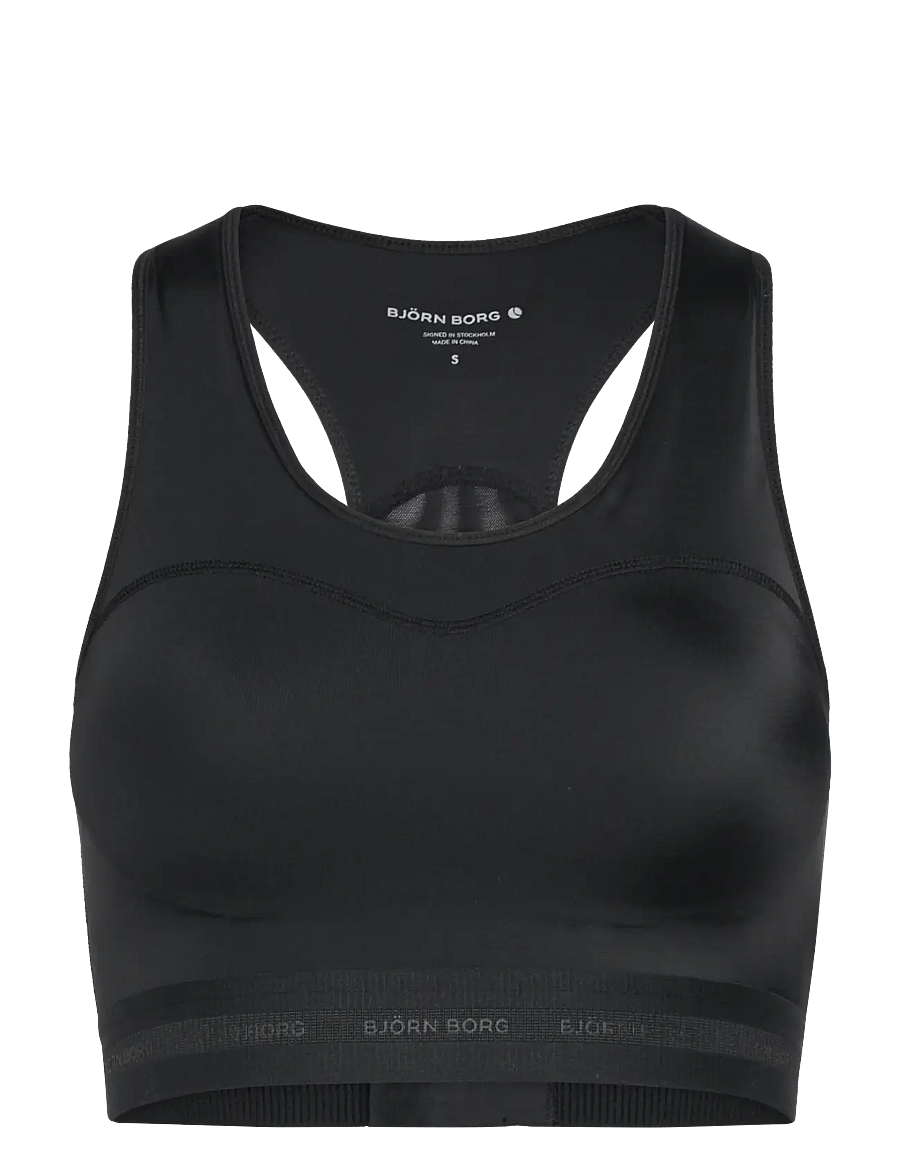 Björn Borg - BORG PERFORMANCE HIGH SUPPORT BRA - starker halt - black beauty - 0