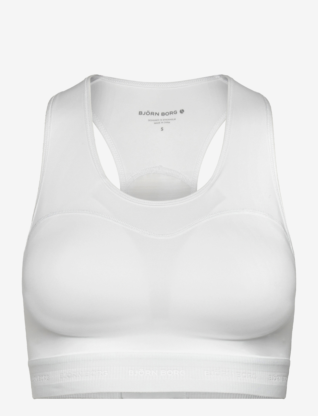 Björn Borg - BORG PERFORMANCE HIGH SUPPORT BRA - kõrge toestus - brilliant white - 0