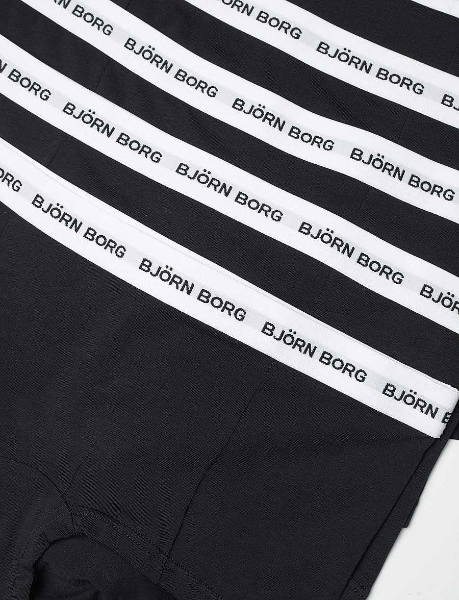 Björn Borg - LOGO BOXER SHORTS 5p - aluspesu ja sokid - multipack 1 - 1