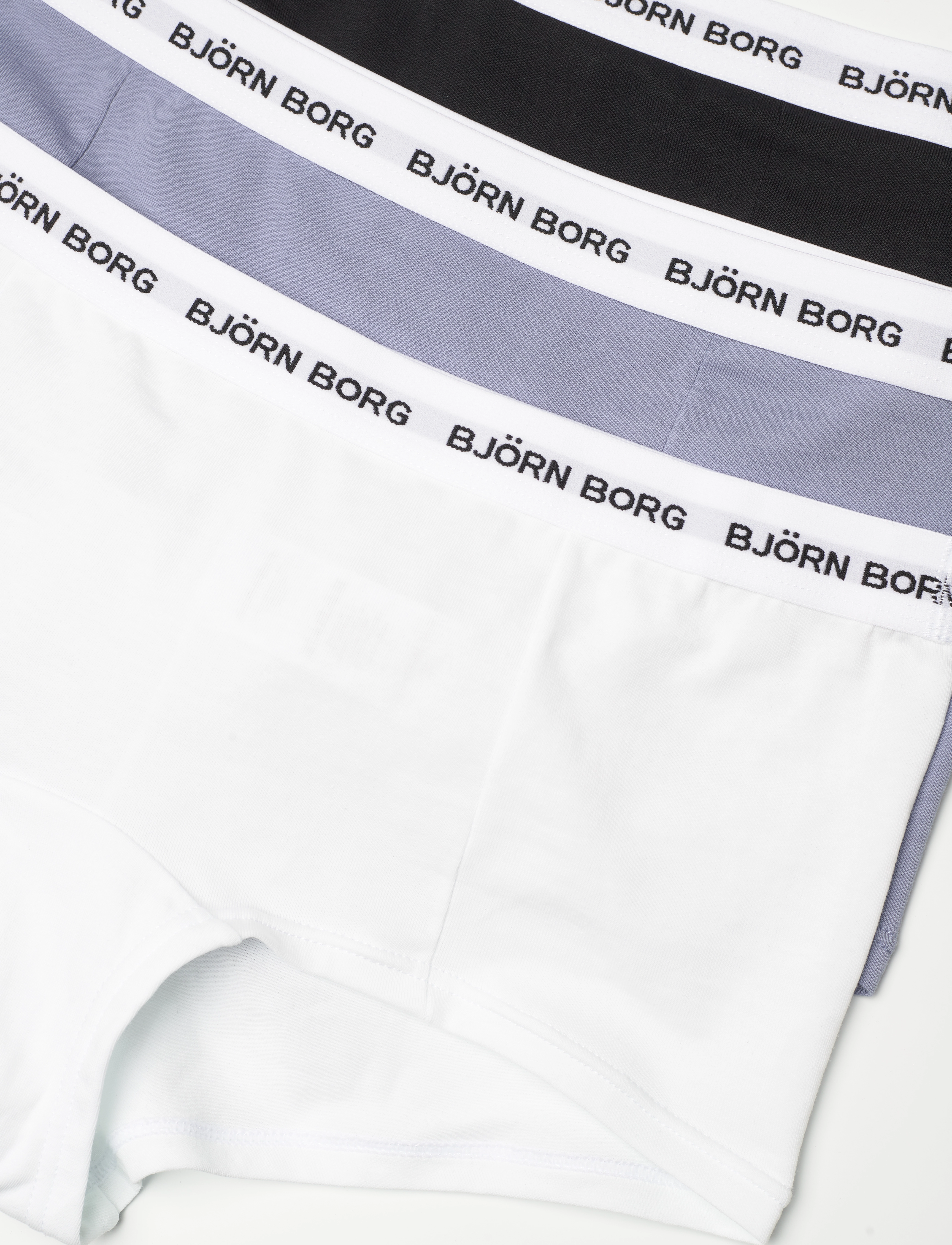 Björn Borg - LOGO BOXER SHORTS 3p - laveste priser - multipack 3 - 1