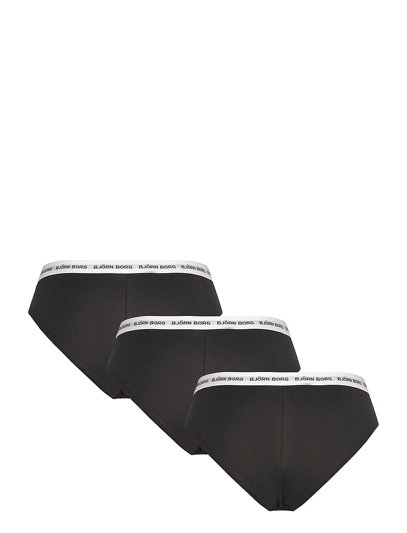 Björn Borg - LOGO HIGHWAIST BRIEF 3p - slips - multipack 1 - 1