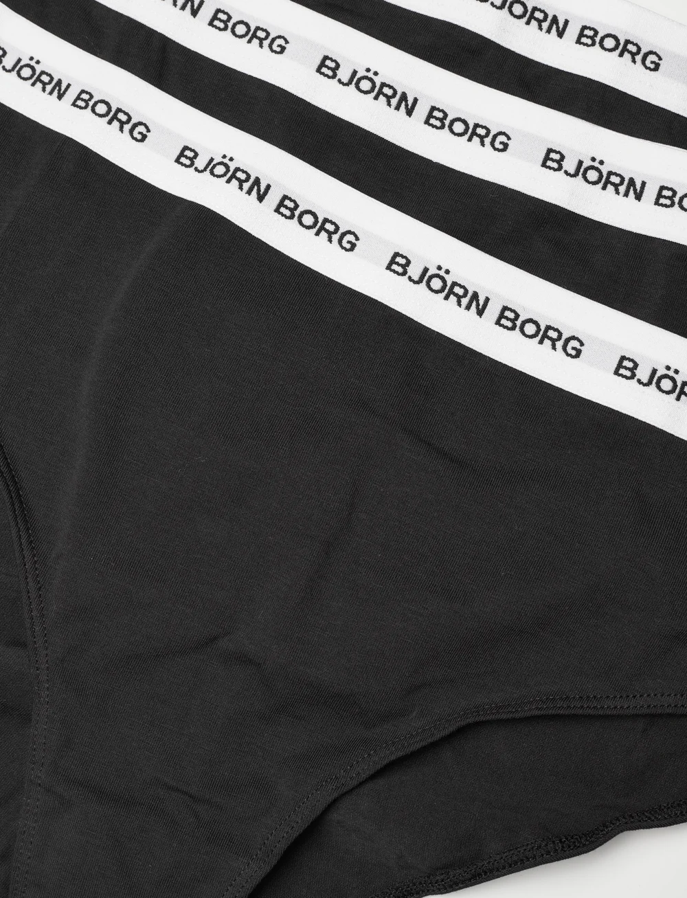 Björn Borg - LOGO HIGHWAIST BRIEF 3p - aluspesu - multipack 1 - 2