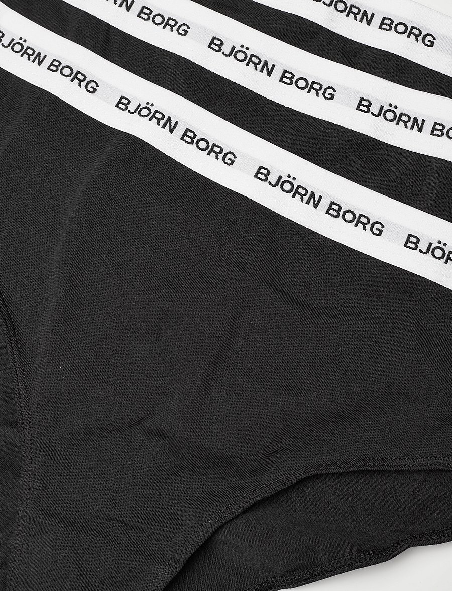 Björn Borg - LOGO HIGHWAIST BRIEF 3p - slips - multipack 1 - 2