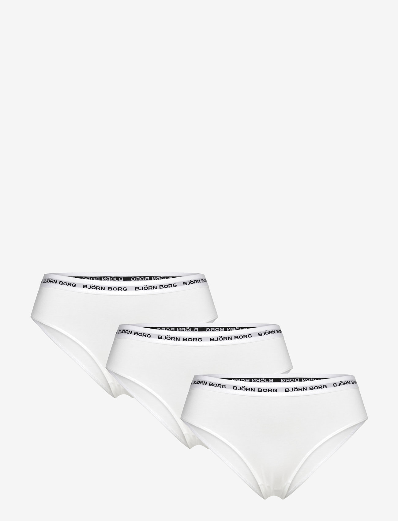 Björn Borg - LOGO HIGHWAIST BRIEF 3p - undertøj og sokker - multipack 2 - 0