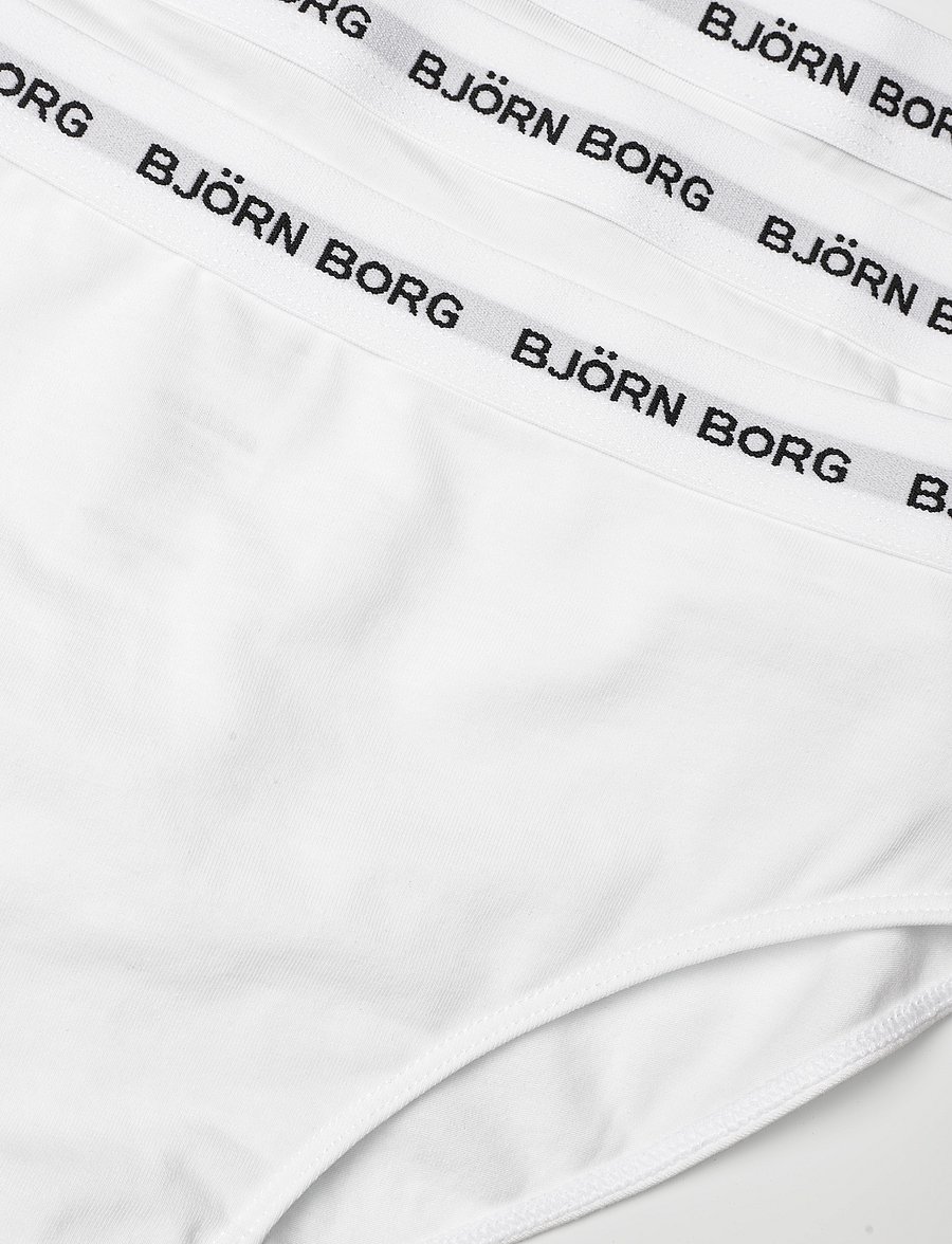 Björn Borg - LOGO HIGHWAIST BRIEF 3p - unterwäsche & socken - multipack 2 - 1
