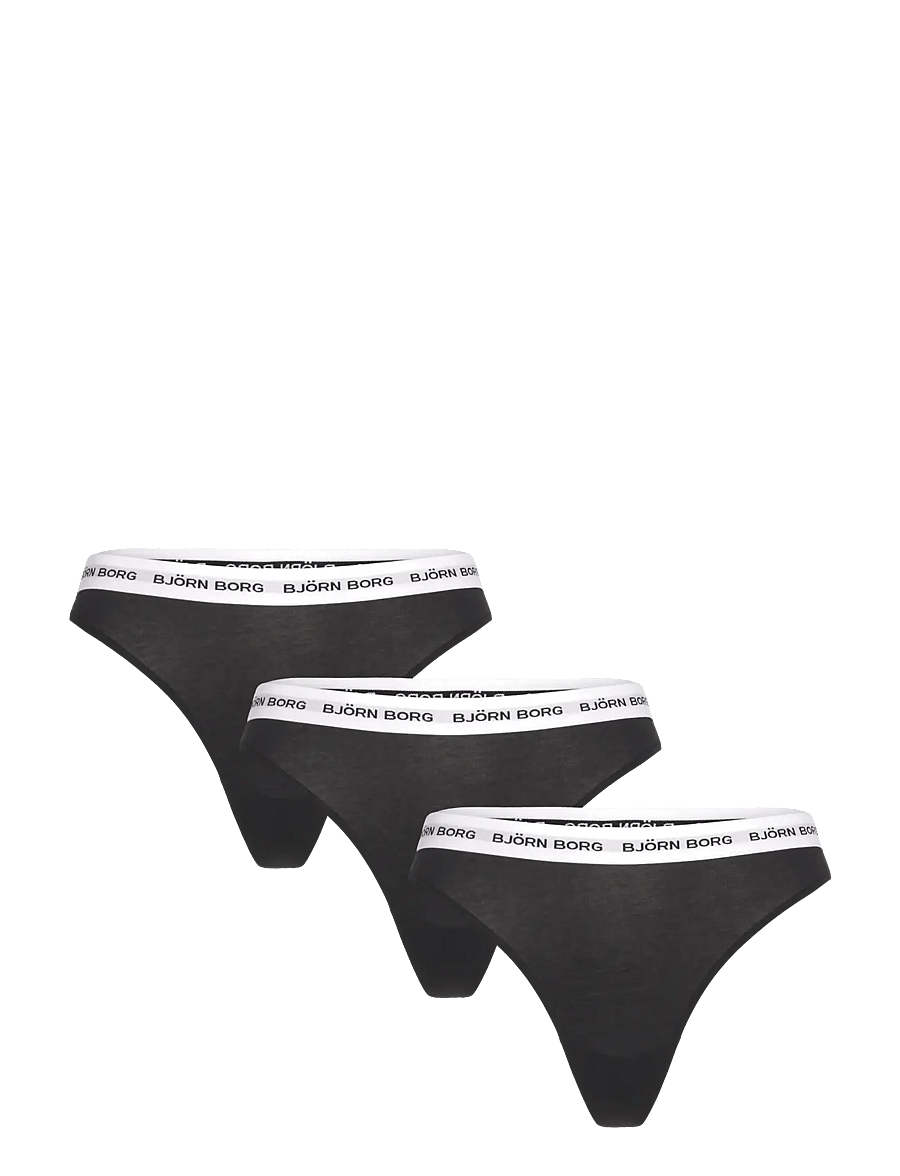 Björn Borg - LOGO THONG 3p - unterwäsche & socken - multipack 1 - 0