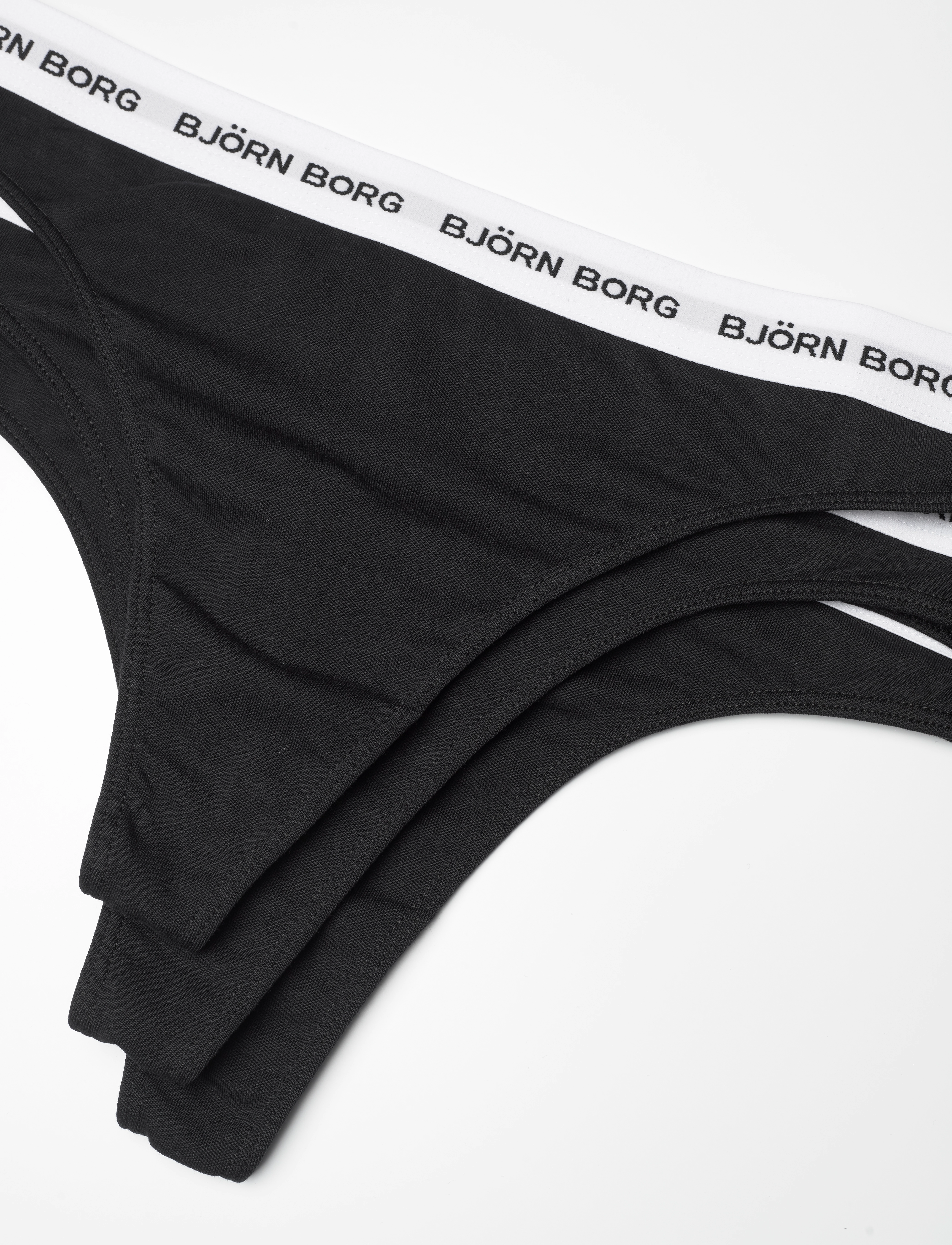 Björn Borg - LOGO THONG 3p - madalaimad hinnad - multipack 1 - 1