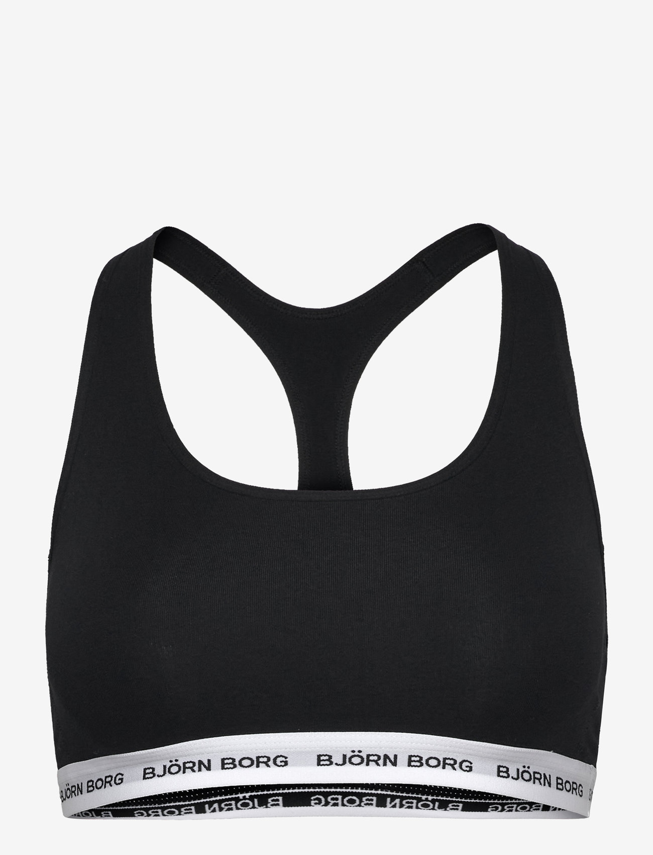 Björn Borg - LOGO SOFT TOP 1p - soutiens-gorge de sport - black beauty - 0