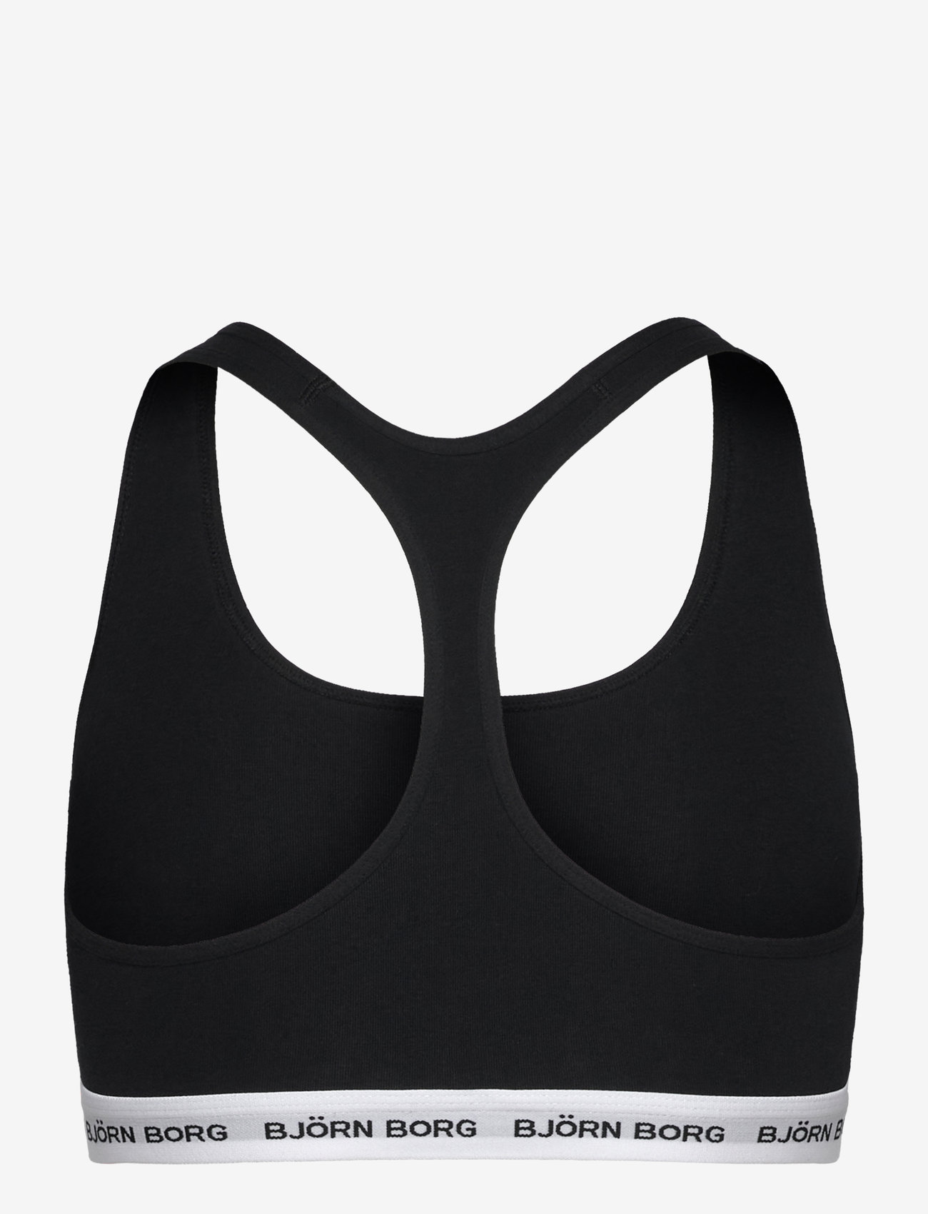 Björn Borg - LOGO SOFT TOP 1p - soutiens-gorge de sport - black beauty - 1