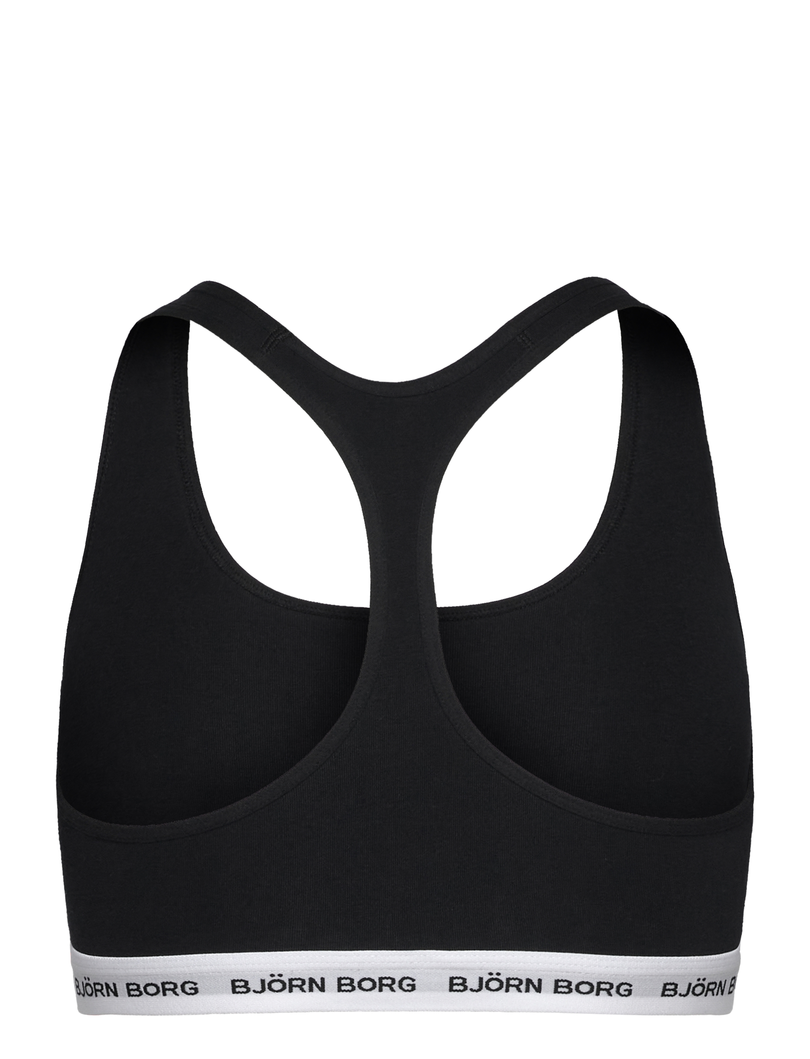 Björn Borg - LOGO SOFT TOP 1p - najniższe ceny - black beauty - 1