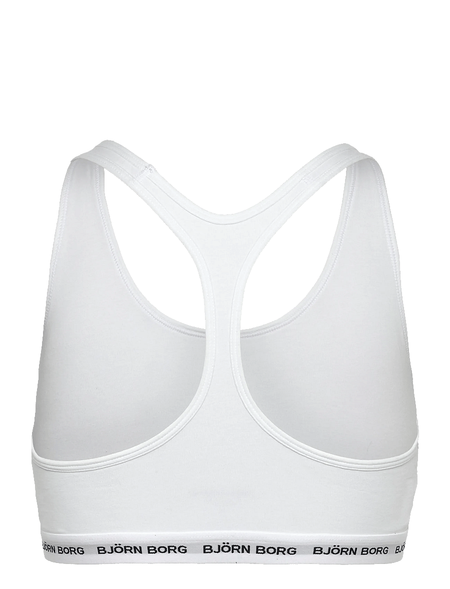 Björn Borg - LOGO SOFT TOP 1p - sport bh:ar - brilliant white - 1