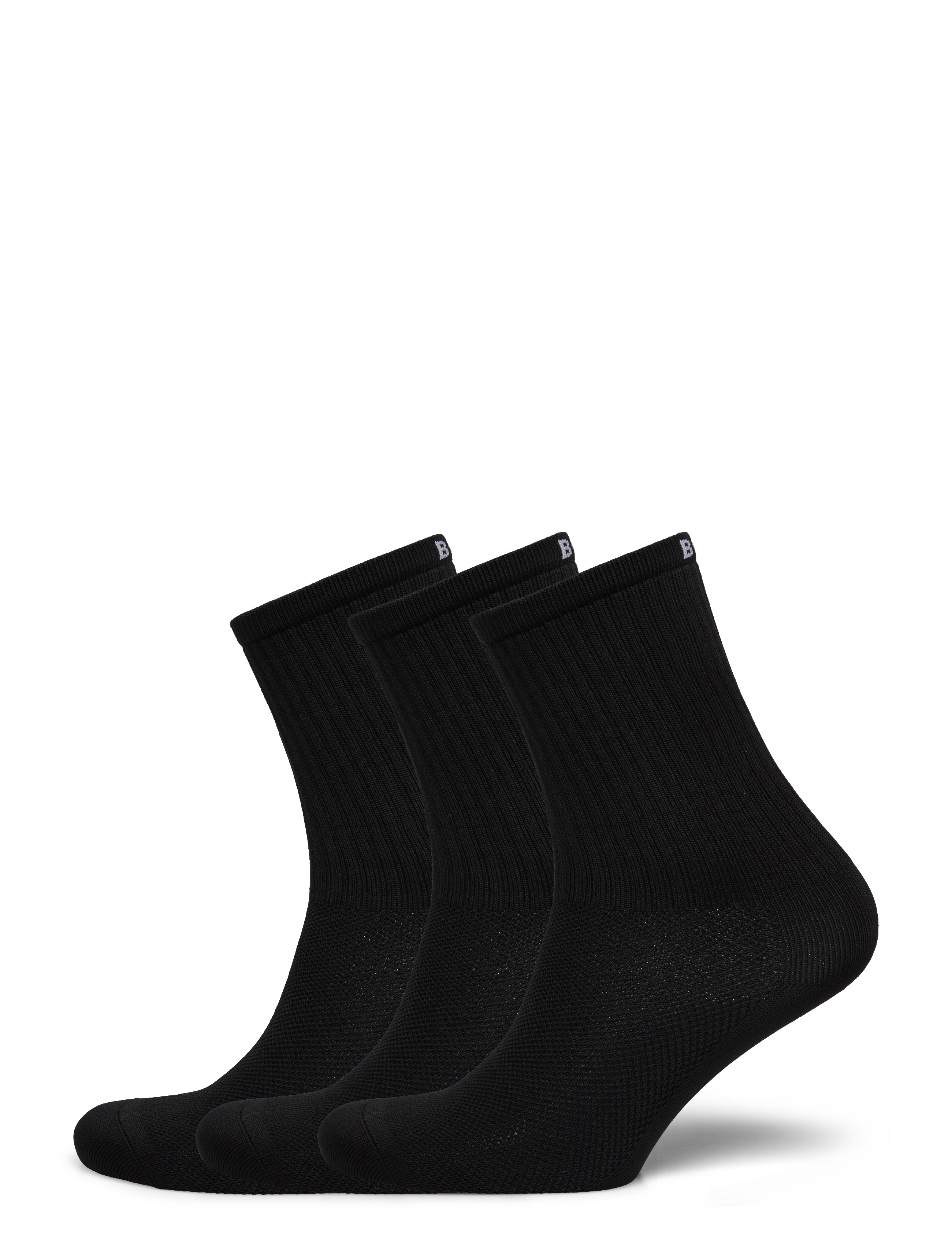 Björn Borg Sports Sock 3P, 43-46, Sport Clothing, Schwarz - Socks, Frauen