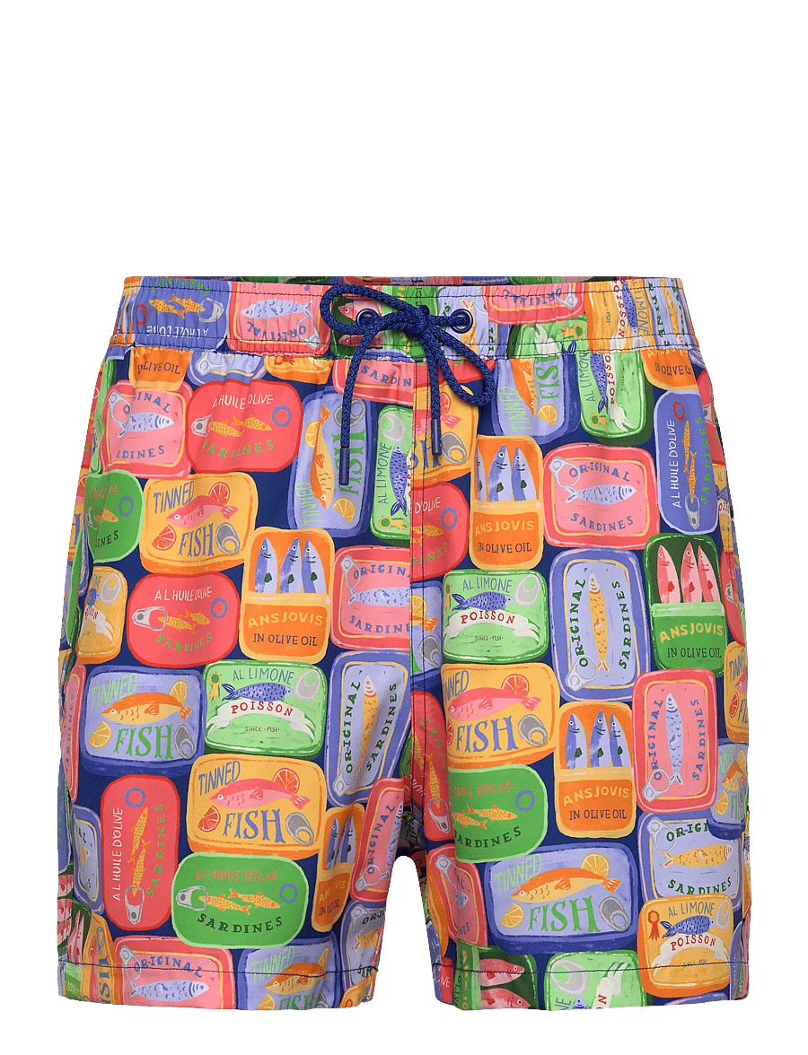 Björn Borg - BORG PRINT SWIM SHORTS - badeshorts - bb sardines 1 - 1