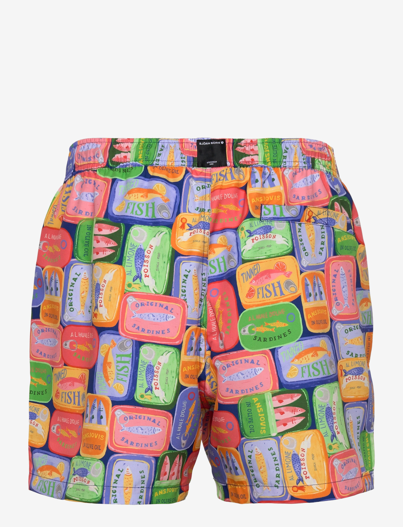 Björn Borg - BORG PRINT SWIM SHORTS - badeshorts - bb sardines 1 - 1