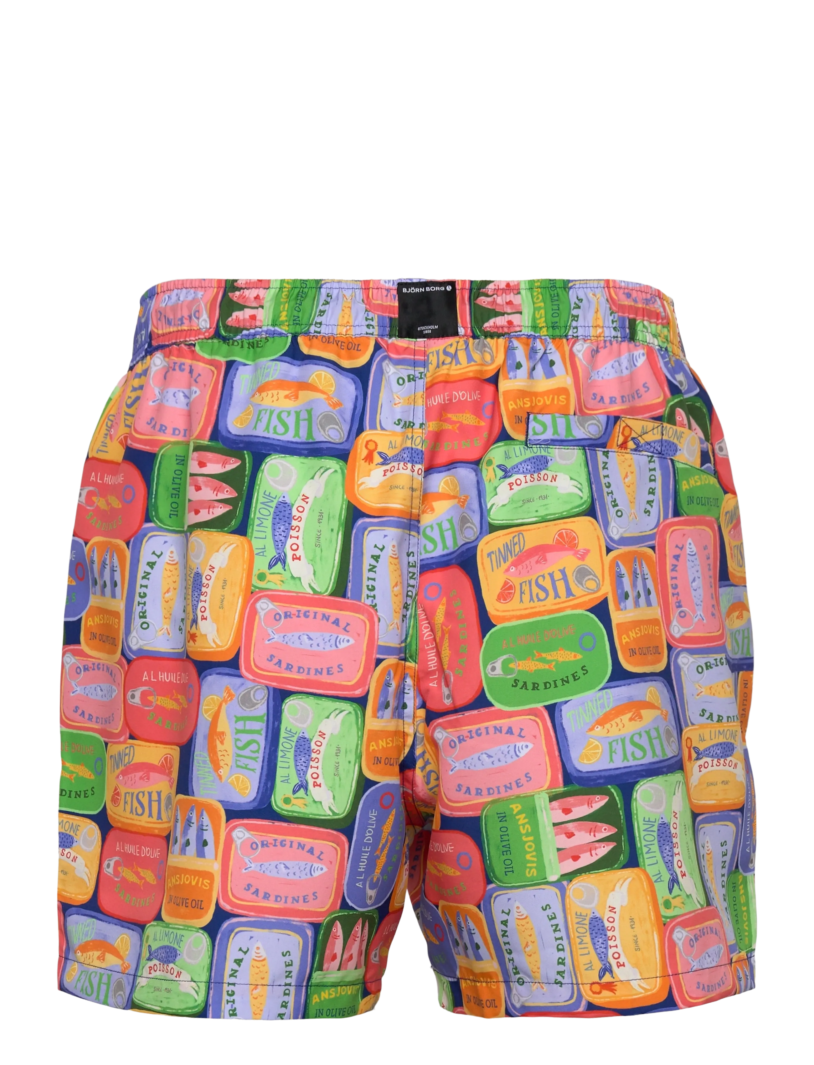 Björn Borg - BORG PRINT SWIM SHORTS - badehose - bb sardines 1 - 1