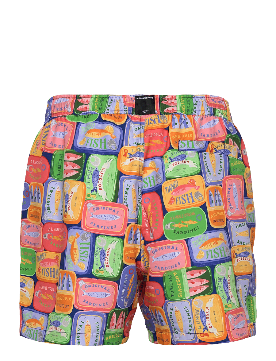 Björn Borg - BORG PRINT SWIM SHORTS - badeshorts - bb sardines 1 - 2